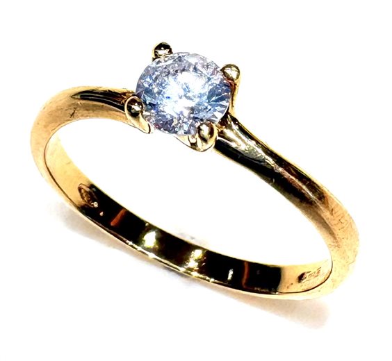 Anello Sommer Donna in Oro giallo Cubic Zirconia SOLITARIO ZIRC PI S/Z 2.10 G DRITTO - SOLITARIO ZIRC PI S/Z 2.10 G DRITTO